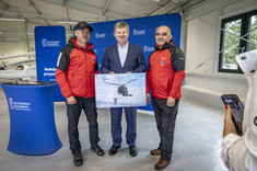 Nowy hangar Akademickiego Ośrodka Szybowcowego w Bezmiechowej