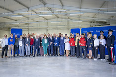Nowy hangar Akademickiego Ośrodka Szybowcowego w Bezmiechowej