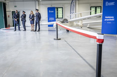Nowy hangar Akademickiego Ośrodka Szybowcowego w Bezmiechowej